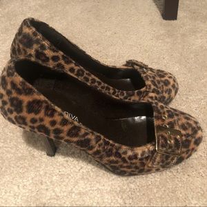 Leopard Heels